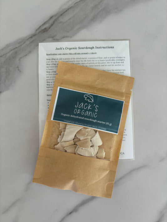 Jack's Organic Dehydrated Sourdough Starter